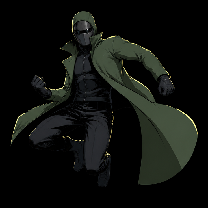 Bungleton character design — Strikefall pose